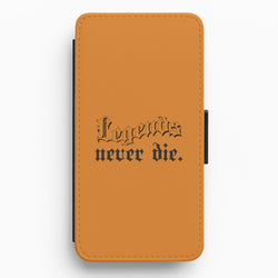 Legends Never Die - Juice Flip / Wallet Phone Case
