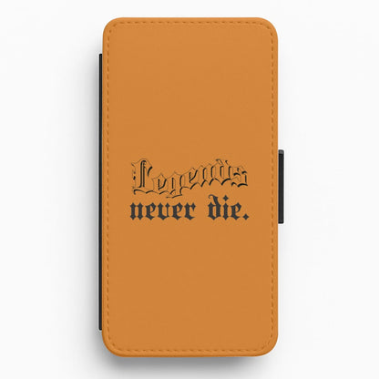 Legends Never Die - Juice Flip / Wallet Phone Case