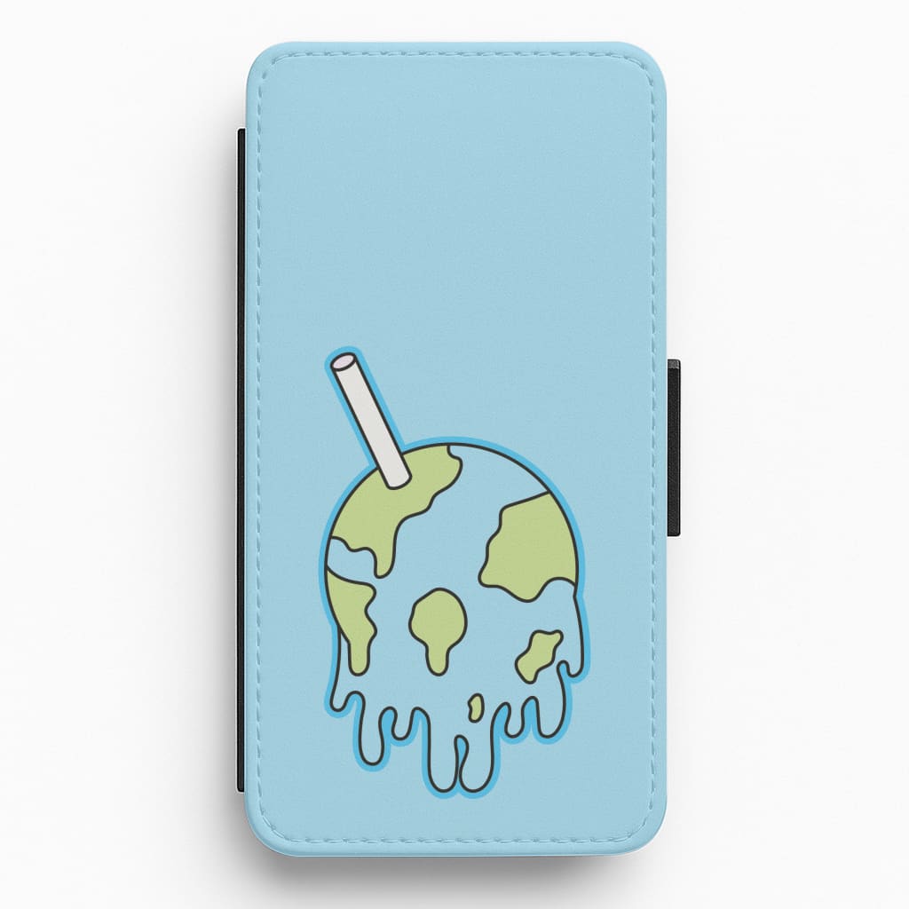 Straw - Juice Flip / Wallet Phone Case