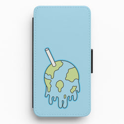 Straw - Juice Flip / Wallet Phone Case