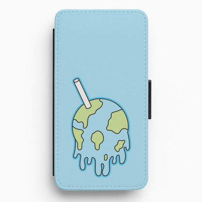 Straw - Juice Flip / Wallet Phone Case