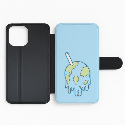 Straw - Juice Flip Phone Case