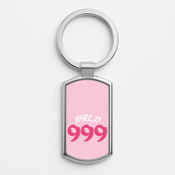 WRLD 999 - Juice Silver Keyring