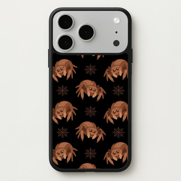 Cute Jumping Spider Phone Case - iPhone 17 Pro Max / Standard