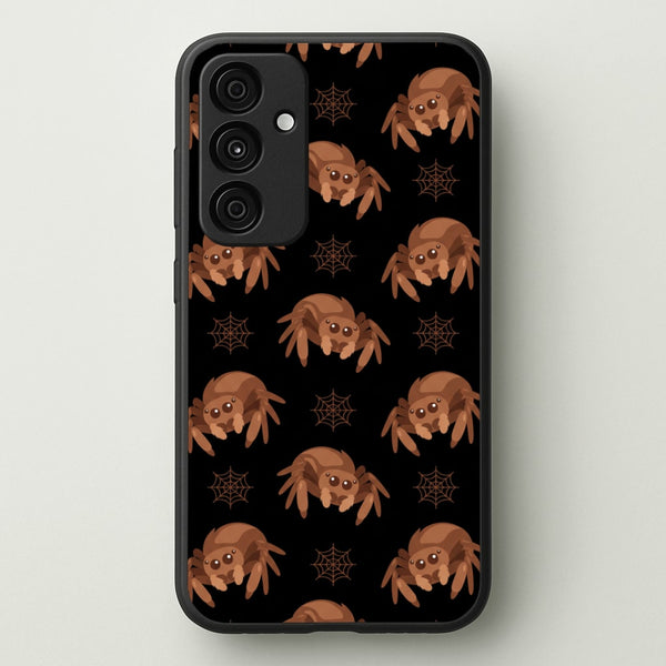 Cute Jumping Spider Phone Case - Galaxy A55 / Standard
