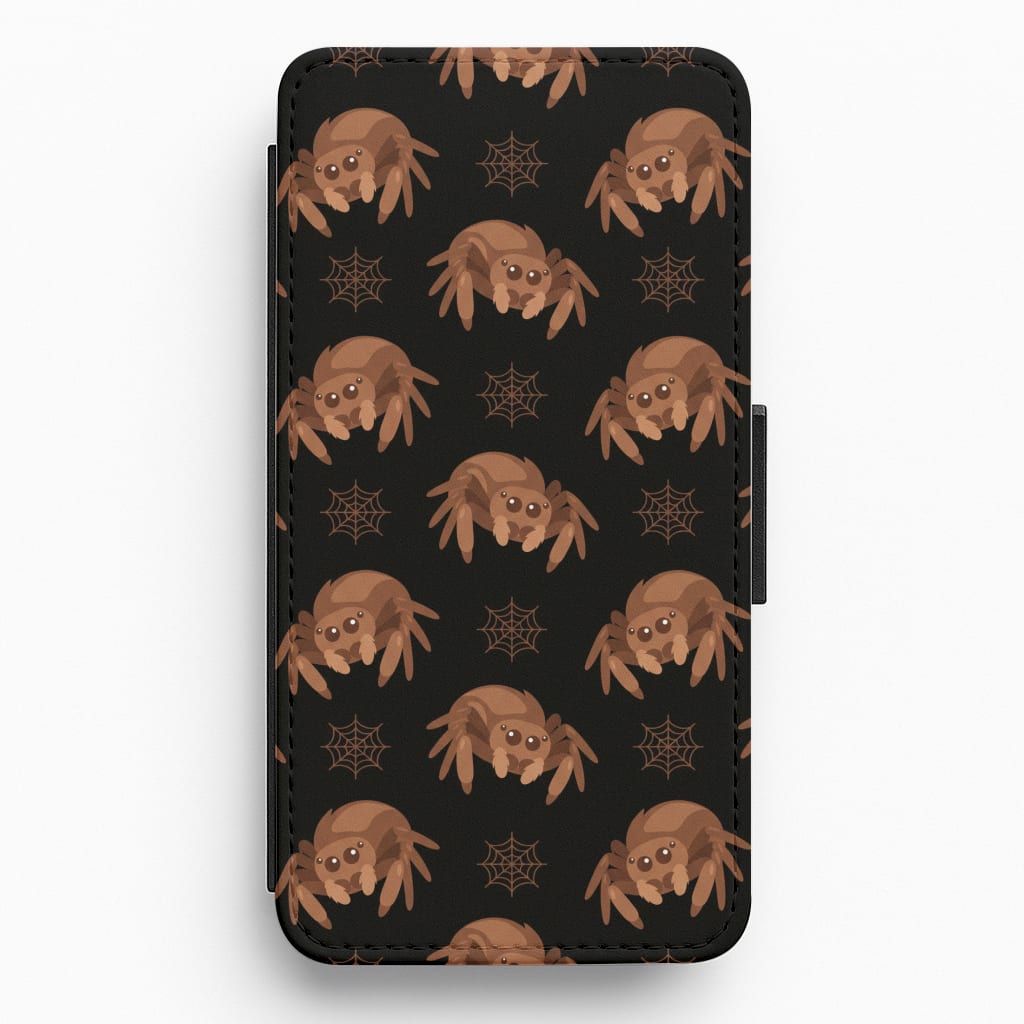 Cute Jumping Spider Wallet Phone Case