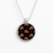 Cute Jumping Spider Necklace 1