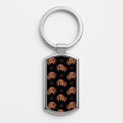 Cute Jumping Spider Luxury Keyring 1