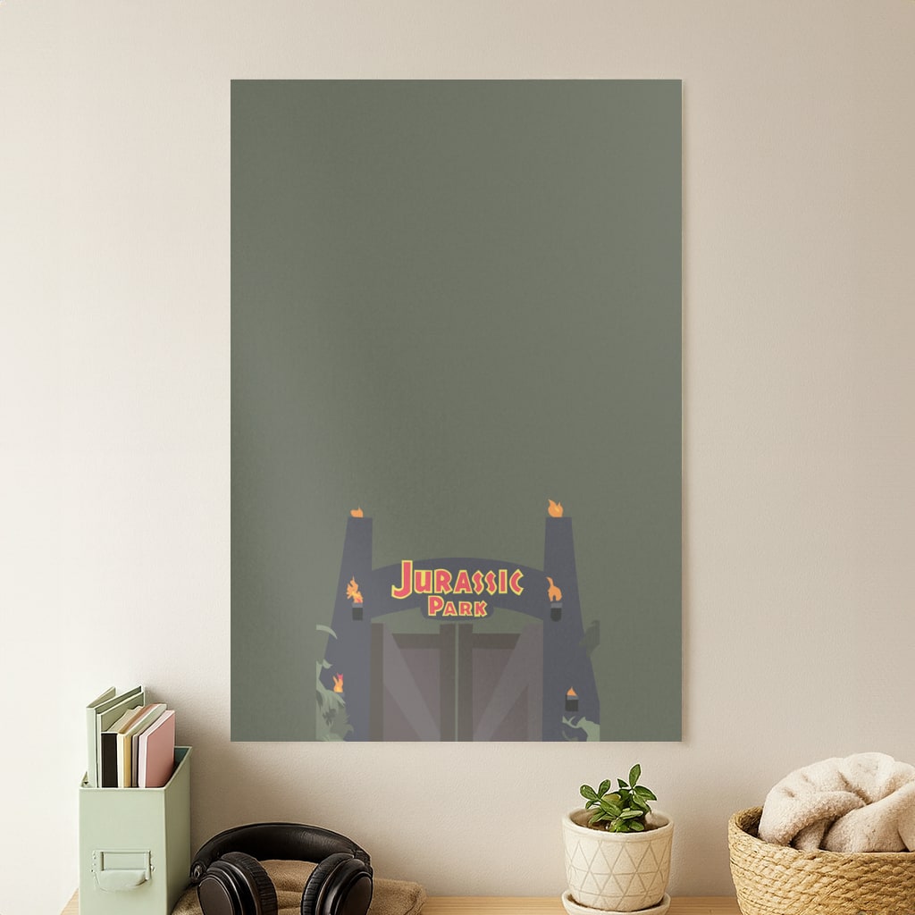 The gate - Dinosaur Park Poster