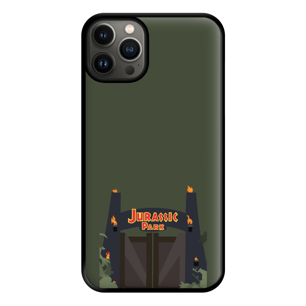 The gate - Dinosaur Park Phone Case for iPhone 13