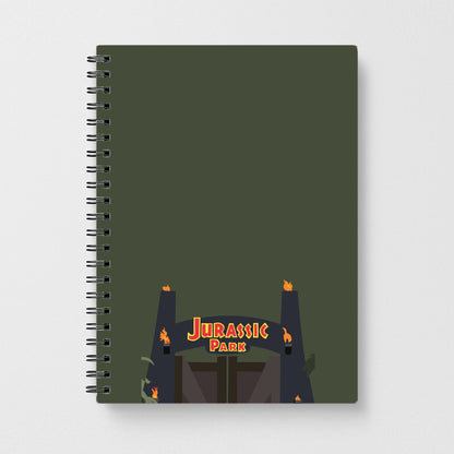 The gate - Dinosaur Park Notebook
