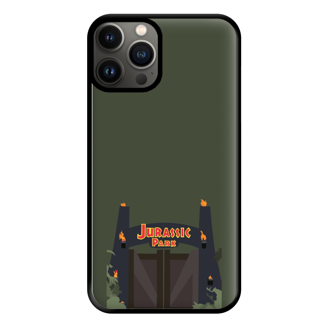 The gate - Dinosaur Park Phone Case for iPhone 13 Pro Max