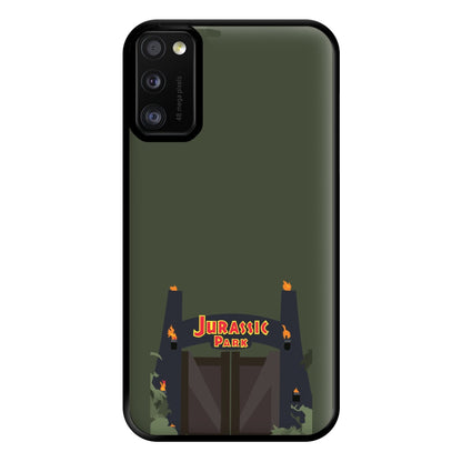 The gate - Dinosaur Park Phone Case for Galaxy A41