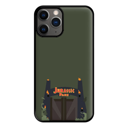 The gate - Dinosaur Park Phone Case for iPhone 12 Pro Max