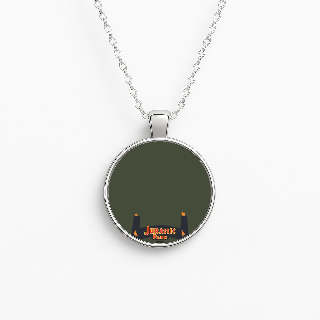 The gate - Dinosaur Park Circle Necklace