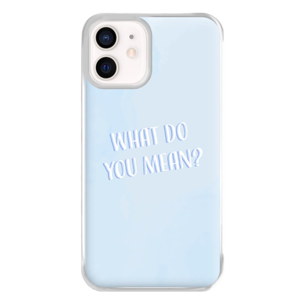 What Do You Mean - Justin Phone Case for iPhone 13 Mini