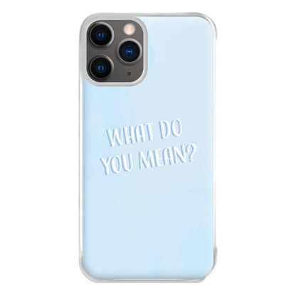 What Do You Mean - Justin Phone Case for iPhone 12 Pro Max