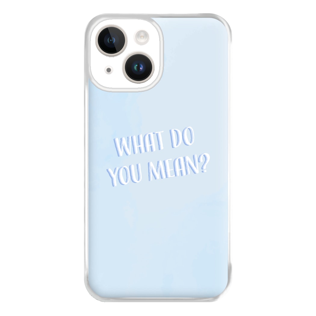 What Do You Mean - Justin Phone Case for iPhone 14