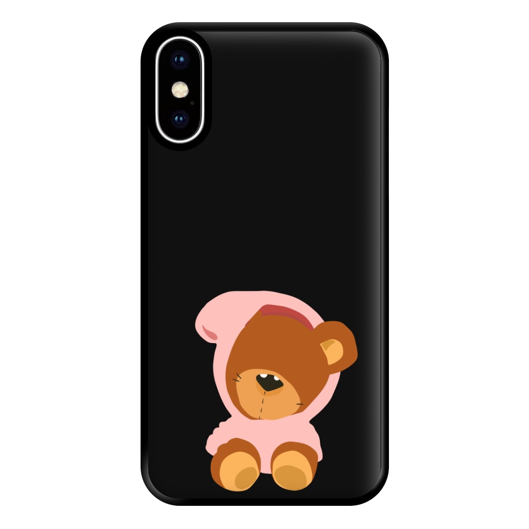 Teddy Bear Changes - Justin Phone Case for iPhone XS Max