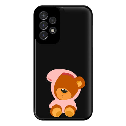 Teddy Bear Changes - Justin Phone Case for Galaxy A53