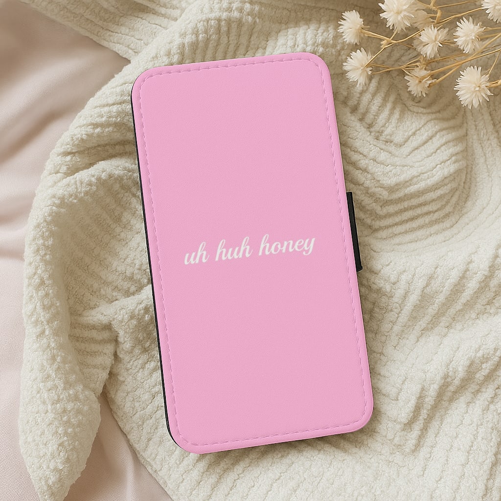 Uh Huh Honey - Kanye West Flip Wallet Phone Case