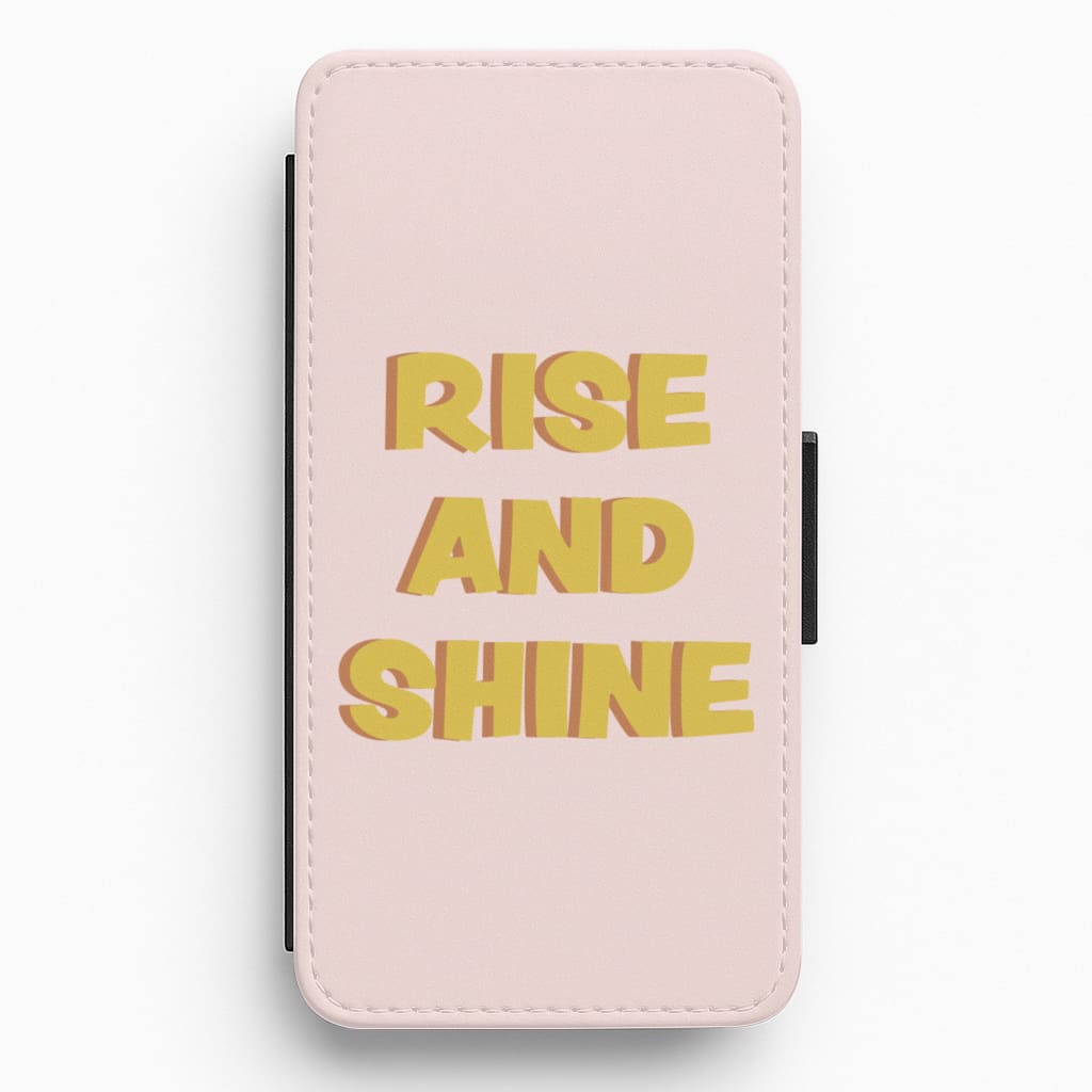 Rise And Shine - Kardashian Flip / Wallet Phone Case