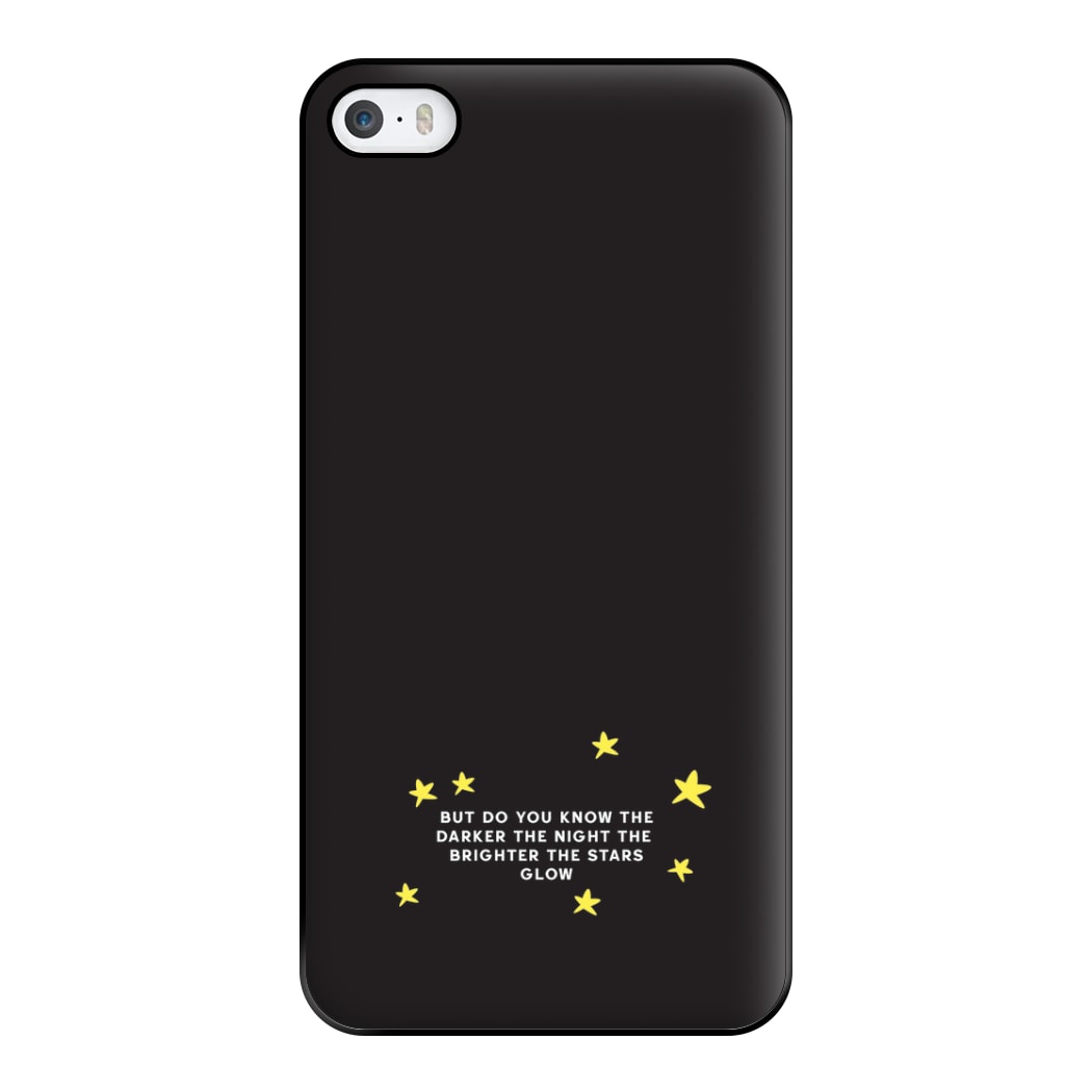 Brighter The Stars Glow - Katy Perry Phone Case for iPhone 5 / 5s / SE 2016