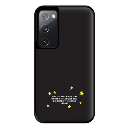 Brighter The Stars Glow - Katy Perry Phone Case for Galaxy S20FE