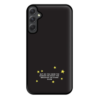 Brighter The Stars Glow - Katy Perry Phone Case for Galaxy A34