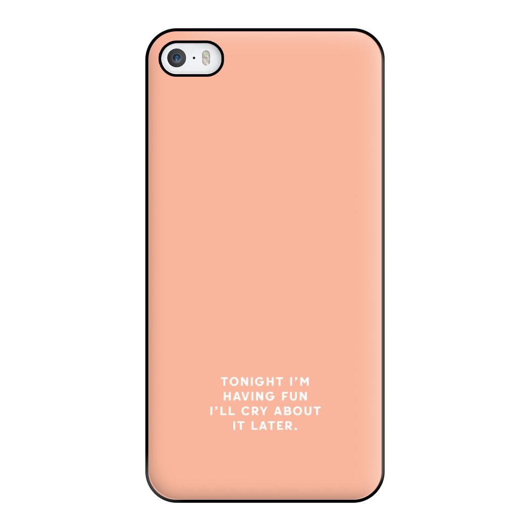 Having Fun - Katy Perry Phone Case for iPhone 5 / 5s / SE 2016