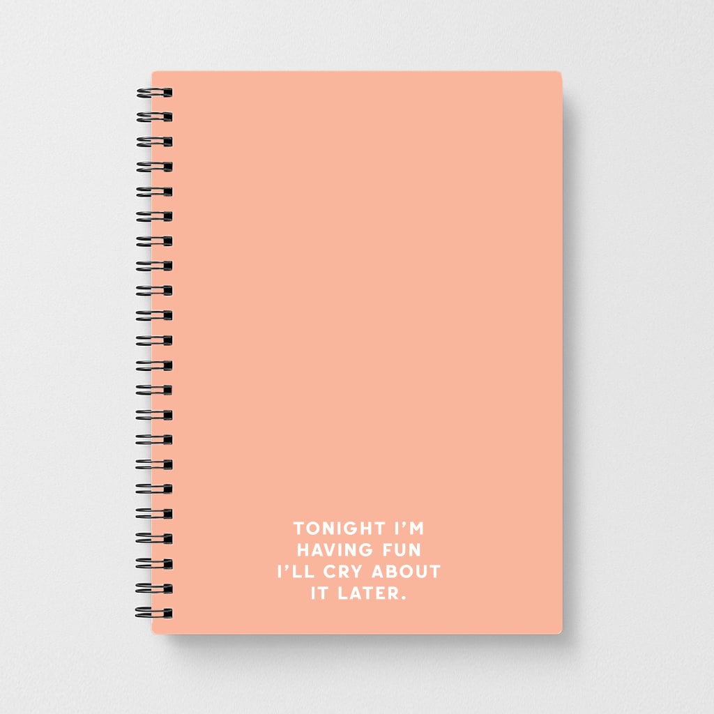 Having Fun - Katy Perry Notebook
