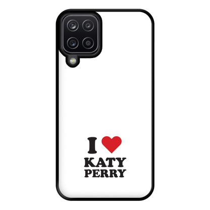 I Love Katy Perry Phone Case for Galaxy A12