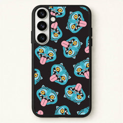 Demon Cat Pattern Phone Case for Galaxy S26