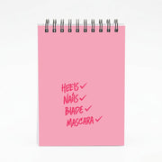 Heels, Nails, Blade, Mascara Notebook 4