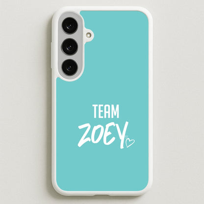 Team Zoey Phone Case for Galaxy S25FE