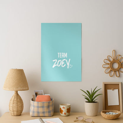 Team Zoey Art Print