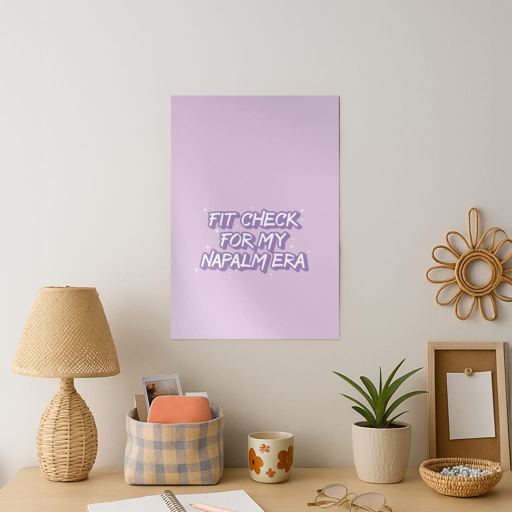 Fit Check Art Print