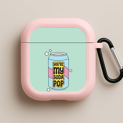 My Soda Can Pink AirPods Case