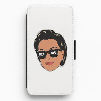 Kristen Mary Jenner Flip Wallet Phone Case