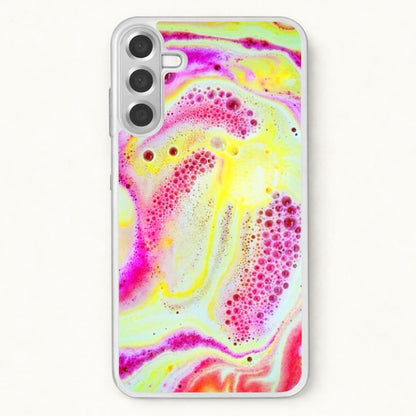 Super Colourful Bath Bomb Pattern Phone Case for Galaxy A57