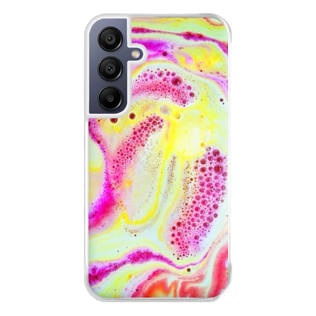 Super Colourful Bath Bomb Pattern Phone Case for Galaxy A16