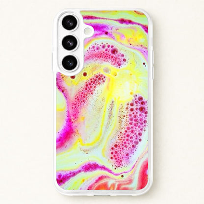 Super Colourful Bath Bomb Pattern Phone Case for Galaxy S26