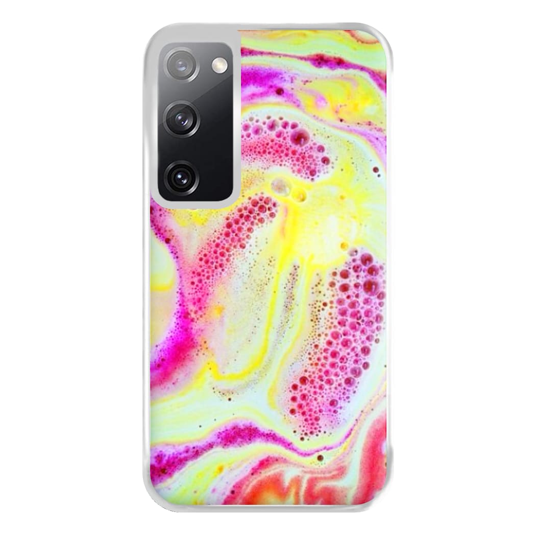 Super Colourful Bath Bomb Pattern Phone Case for Galaxy S20