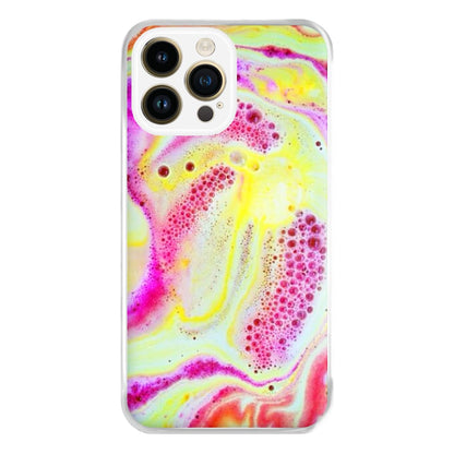 Super Colourful Bath Bomb Pattern Phone Case for iPhone 14 Pro Max