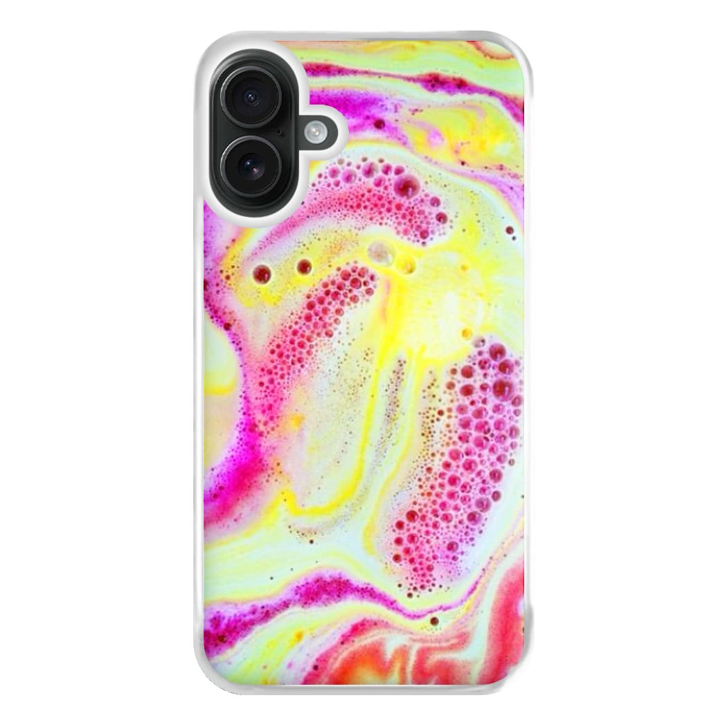 Super Colourful Bath Bomb Pattern Phone Case for iPhone 16 Plus