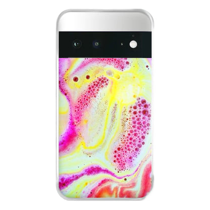 Super Colourful Bath Bomb Pattern Phone Case for Google Pixel 6a