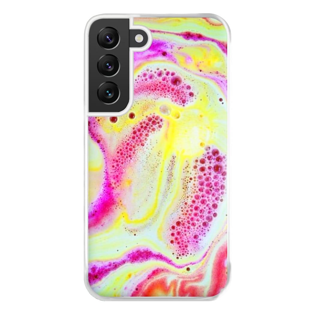 Super Colourful Bath Bomb Pattern Phone Case for Galaxy S22 Plus