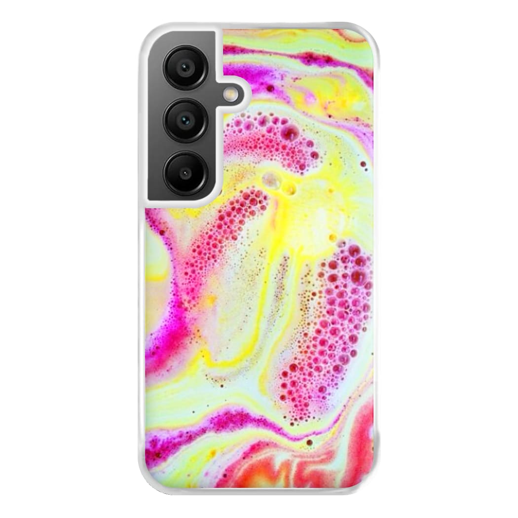 Super Colourful Bath Bomb Pattern Phone Case for Galaxy A55