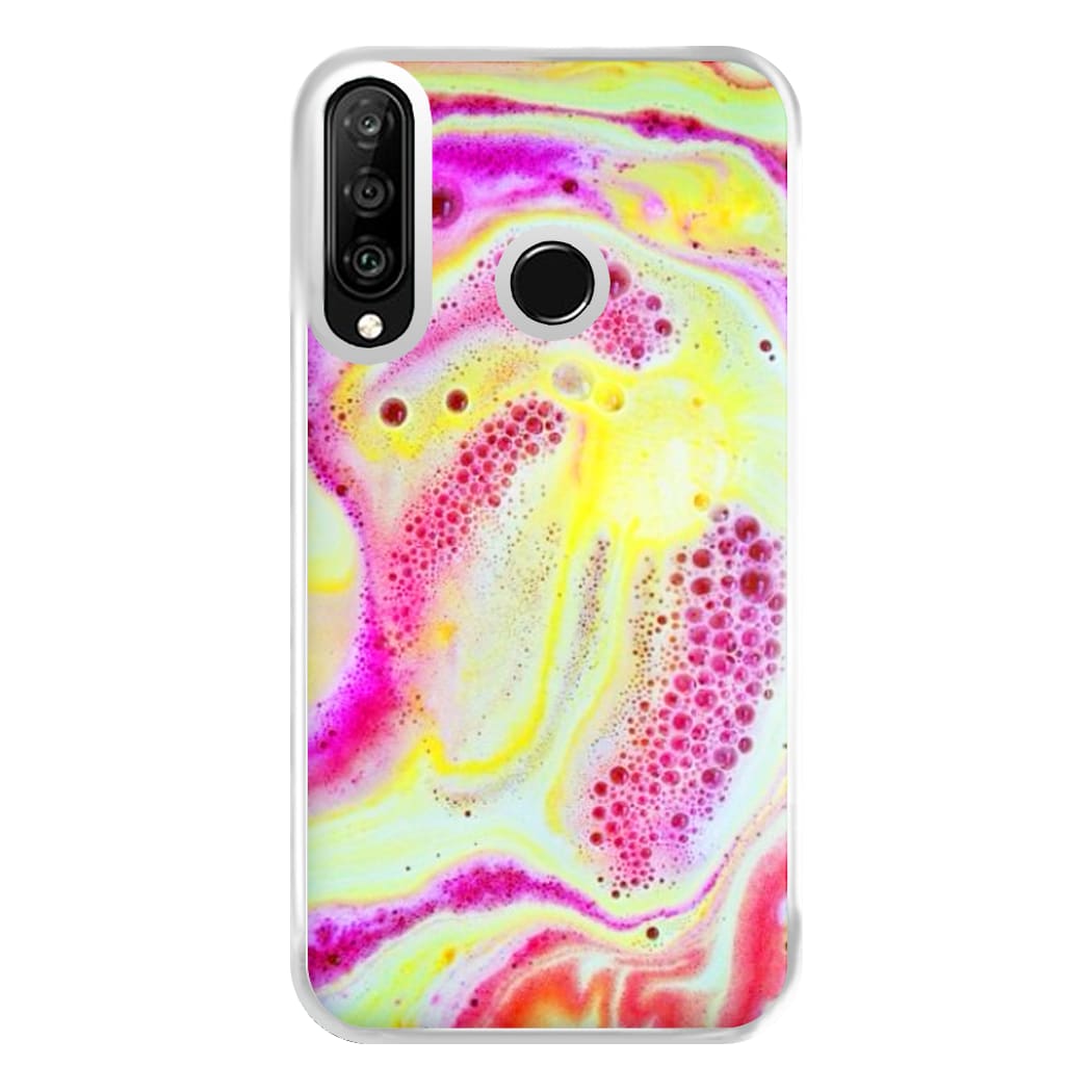 Super Colourful Bath Bomb Pattern Phone Case for Huawei P30 Lite