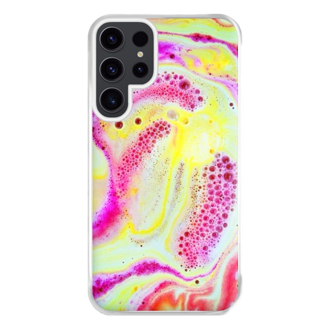 Super Colourful Bath Bomb Pattern Phone Case for Galaxy S23 Ultra